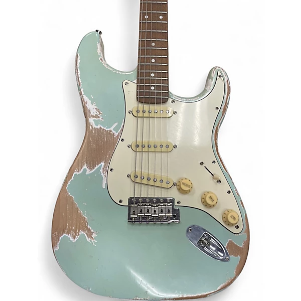 Used Colton Guitars VN-S1 Seafoam Green Solid Body Electric Guitar 4 Used Colton Guitars VN-S1 Seafoam Green Solid Body Electric Guitar