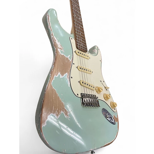 Used Colton Guitars VN-S1 Seafoam Green Solid Body Electric Guitar 6 Used Colton Guitars VN-S1 Seafoam Green Solid Body Electric Guitar
