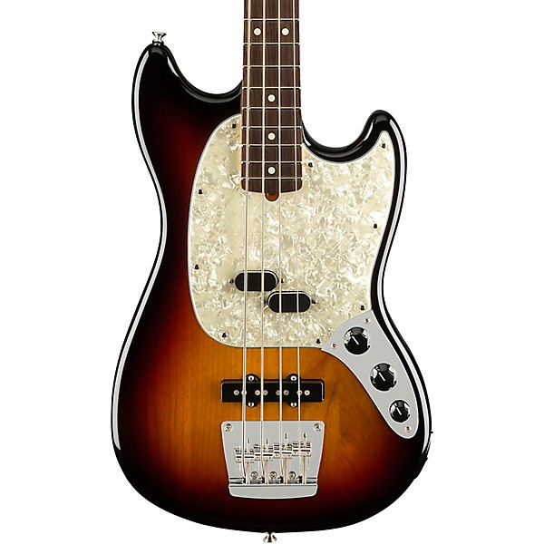 Fender American Performer Mustang Bass Rosewood Fingerboard 3-Color Sunburst