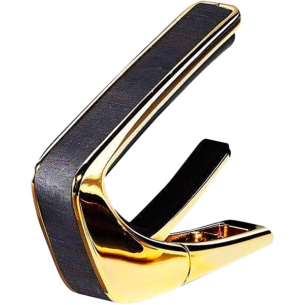 Thalia Exotic Series Gold Guitar Capo Ebony Inked
