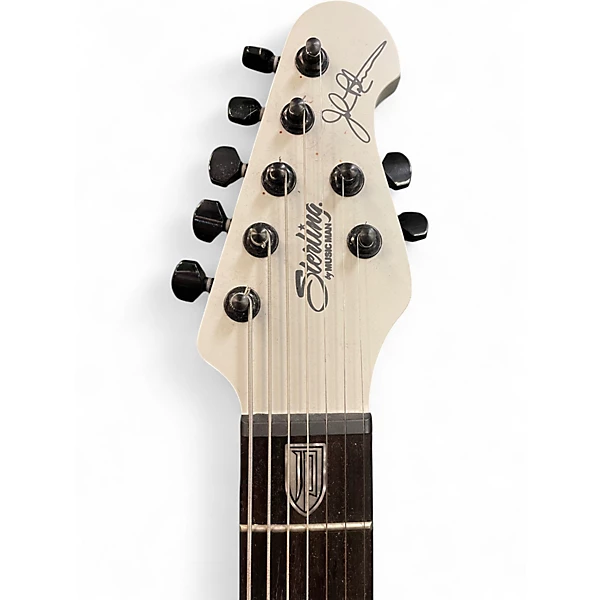 Used Sterling by Music Man MAJ170 CHALK GREY Solid Body Electric Guitar 4 Used Sterling by Music Man MAJ170 CHALK GREY Solid Body Electric Guitar