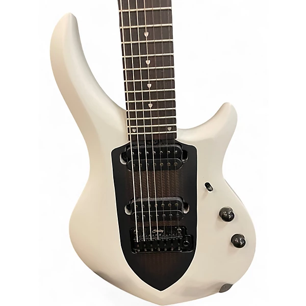 Used Sterling by Music Man MAJ170 CHALK GREY Solid Body Electric Guitar 6 Used Sterling by Music Man MAJ170 CHALK GREY Solid Body Electric Guitar