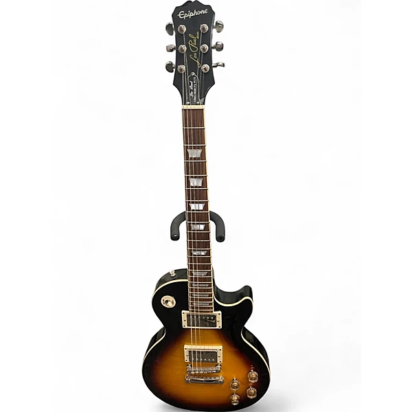 Used Epiphone Les Paul Tribute 1960S Neck Tobacco Burst Solid Body Electric Guitar