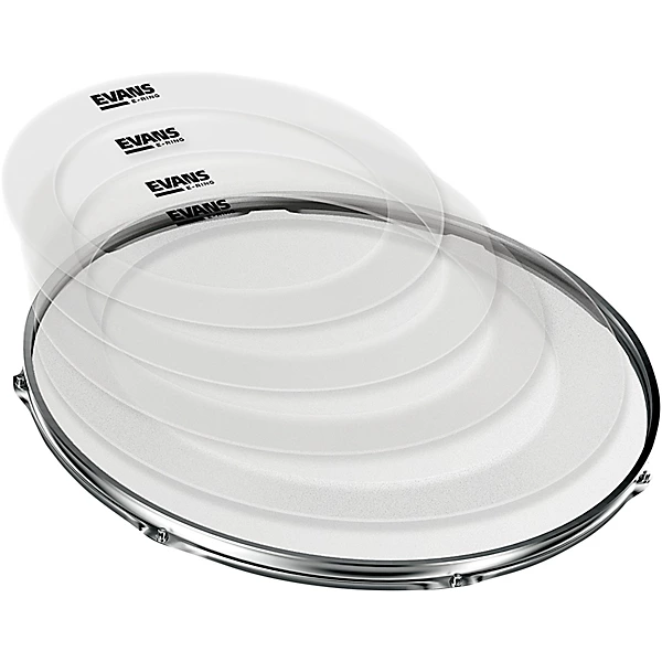EVANS Rock Pack (10, 12, 16) With 14 Snare E-Ring Black