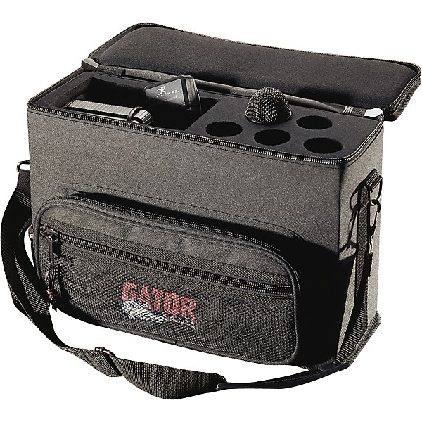 Gator GM Padded Gig Bag for Microphones 5B