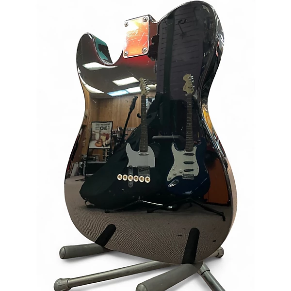 Used Fender Standard Telecaster Black Solid Body Electric Guitar