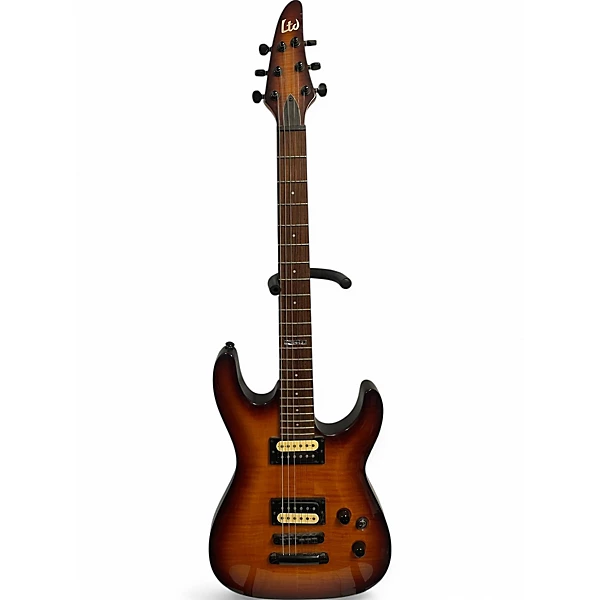 Used ESP LTD H100FM 2 Color Sunburst Solid Body Electric Guitar