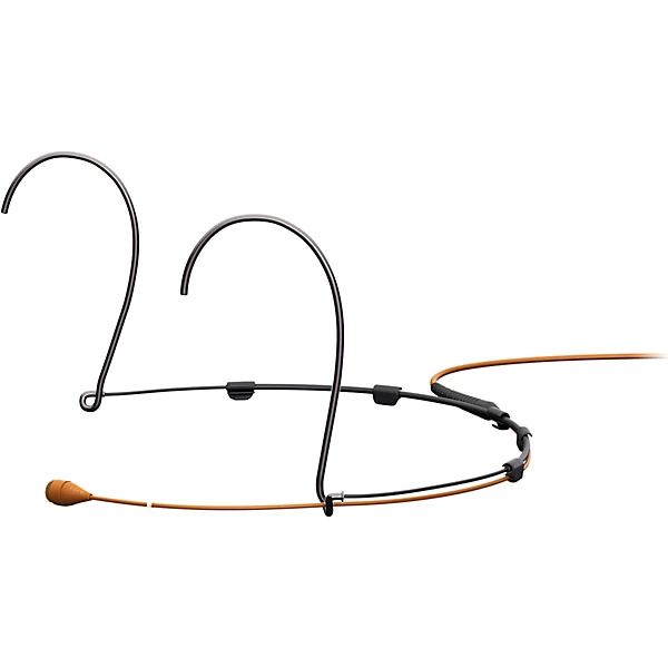 DPA Microphones 4066 CORE Omnidirectional Headset Microphone with TA4F Connector for Shure Wireless (Small) Brown