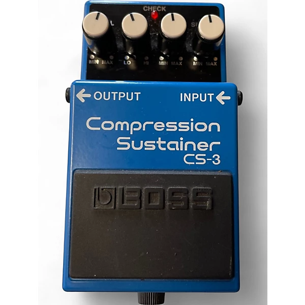 Used BOSS CS3 Compressor Sustainer Effect Pedal