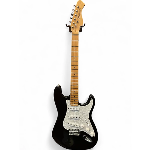 Used Harmony H-80T Black Solid Body Electric Guitar