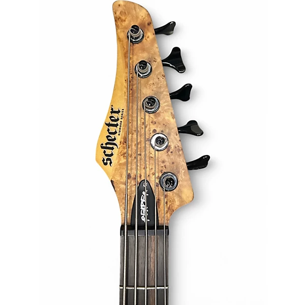 Used Schecter Guitar Research Reaper 5 Natural Electric Bass Guitar 6 Used Schecter Guitar Research Reaper 5 Natural Electric Bass Guitar