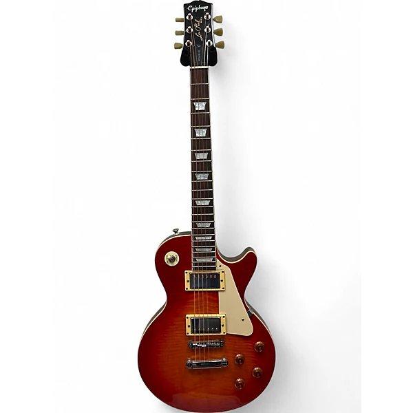 Used Epiphone les paul Cherry Sunburst Solid Body Electric Guitar