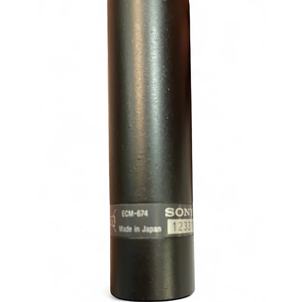 Used Sony ECM674 Dynamic Microphone 6 Used Sony ECM674 Dynamic Microphone