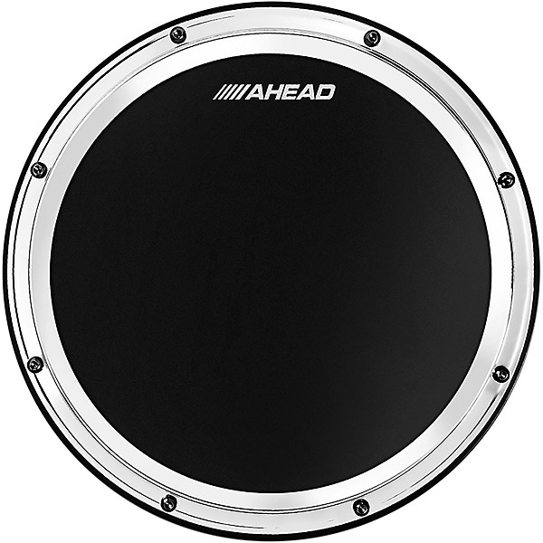 Ahead 10 in. S-Hoop Pad with Snare Sound Chrome