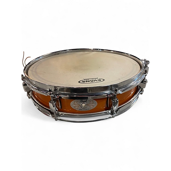 Used Pearl 13X3 PICCOLO SNARE Natural Drum