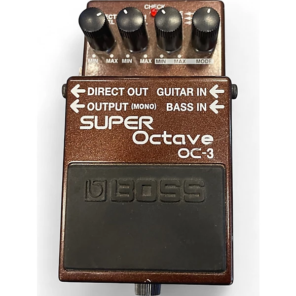 Used BOSS OC3 Super Octave Effect Pedal