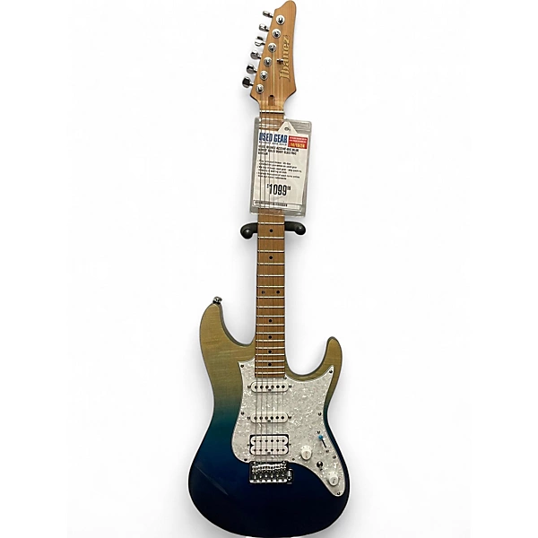 Used Ibanez AZ224F-BIG Blue Burst Solid Body Electric Guitar
