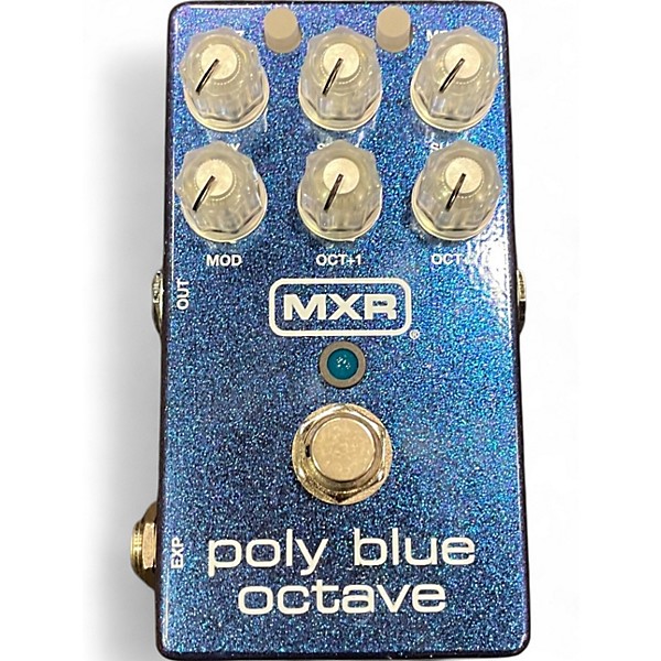Used MXR POLY BLUE OCTAVE Effect Pedal