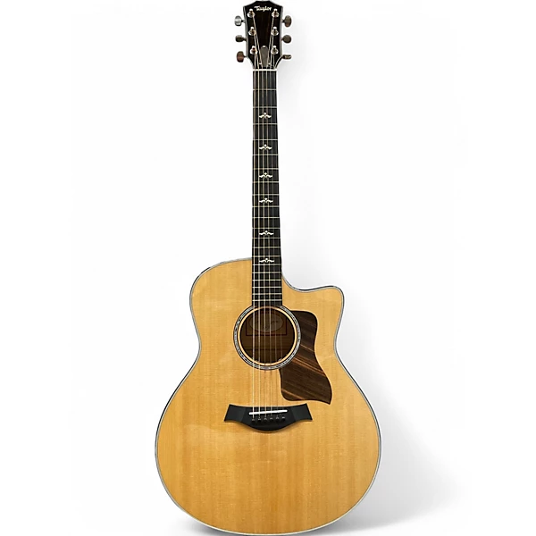 Used Taylor 618CE Natural Acoustic Electric Guitar