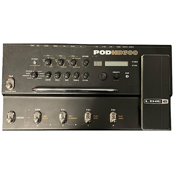 Used 2008 Line 6 Pod HD300 Amp Modeler Effect Processor