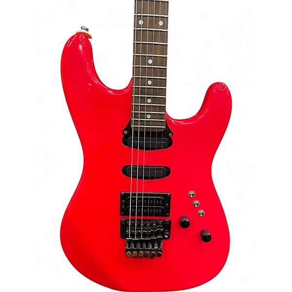 Used B.C. Rich NJ SERIES ST III HOT PINK Solid Body Electric Guitar