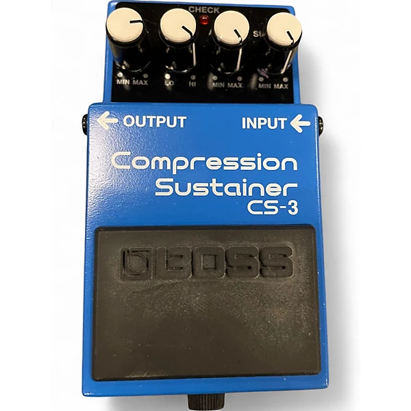 Used BOSS CS3 Compressor Sustainer Effect Pedal