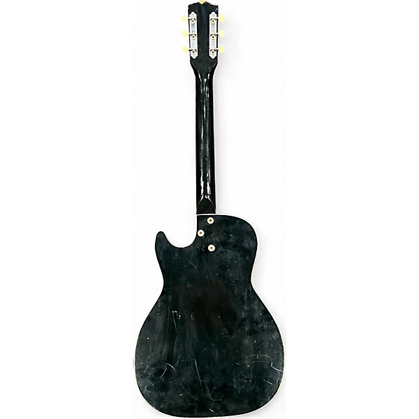 Used Harmony/alden H-45 Black Hollow Body Electric Guitar
