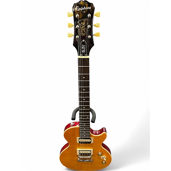 Used Epiphone Slash Signature Les Paul Classic Amber Solid Body Electric Guitar