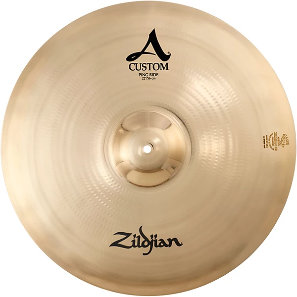 Zildjian A Custom Ping Ride Cymbal 22 in. 6 Zildjian A Custom Ping Ride Cymbal 22 in.