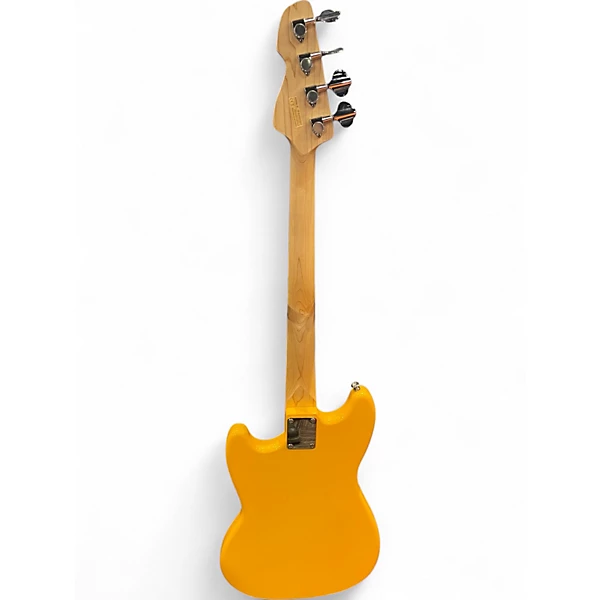 Used Markbass MB4 Yellow Electric Bass Guitar 6 Used Markbass MB4 Yellow Electric Bass Guitar