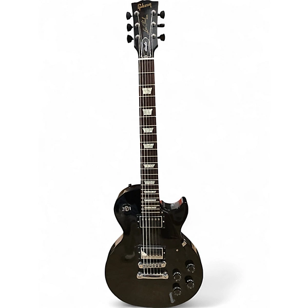 Used Gibson Les Paul Studio Black Solid Body Electric Guitar