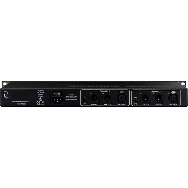 Rupert Neve Designs 5025 Dual Shelford Mic Preamp 4 Rupert Neve Designs 5025 Dual Shelford Mic Preamp