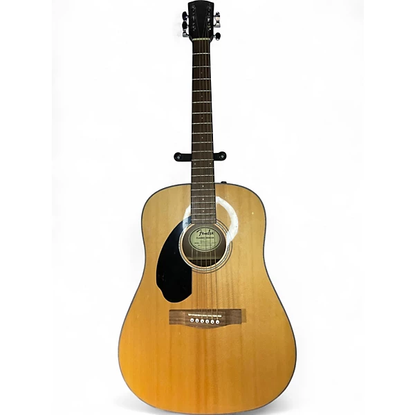 Used 2024 Fender CD60 Dreadnought Natural Acoustic Guitar