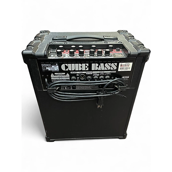 Used Roland CB60CL Cube 60XL 60W Cube Bass Combo Amp 6 Used Roland CB60CL Cube 60XL 60W Cube Bass Combo Amp