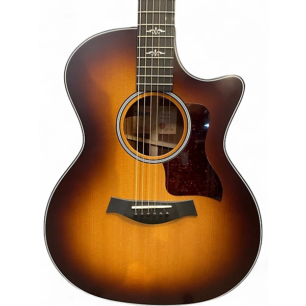 Used Taylor 314CE-K LTD Vintage Sunburst Acoustic Electric Guitar 4 Used Taylor 314CE-K LTD Vintage Sunburst Acoustic Electric Guitar