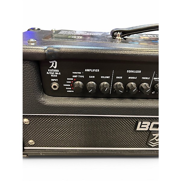 Used BOSS KATANA ARTIST MKII Solid State Guitar Amp Head 4 Used BOSS KATANA ARTIST MKII Solid State Guitar Amp Head
