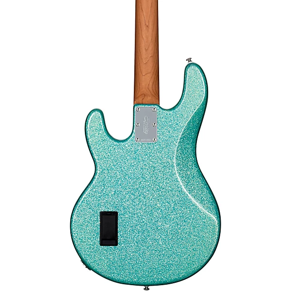 Sterling by Music Man StingRay Ray34 Sparkle Electric Bass Seafoam Sparkle 4 Sterling by Music Man StingRay Ray34 Sparkle Electric Bass Seafoam Sparkle