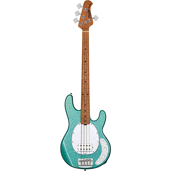 Sterling by Music Man StingRay Ray34 Sparkle Electric Bass Seafoam Sparkle 6 Sterling by Music Man StingRay Ray34 Sparkle Electric Bass Seafoam Sparkle