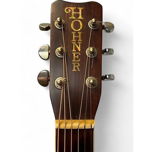 Used Hohner G 905 Natural Acoustic Guitar 6 Used Hohner G 905 Natural Acoustic Guitar