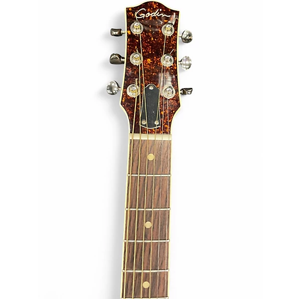 Used Godin Rialto Laguna Blue HG Q-Discrete Ltd Laguna Blue Acoustic Guitar 4 Used Godin Rialto Laguna Blue HG Q-Discrete Ltd Laguna Blue Acoustic Guitar