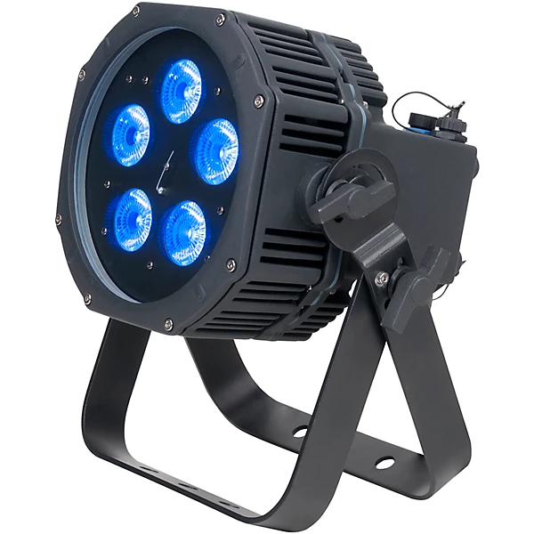 American DJ WiFLY EXR HEX5 IP RGBWA+UV LED Wireless Wash Light Black 4 American DJ WiFLY EXR HEX5 IP RGBWA+UV LED Wireless Wash Light Black