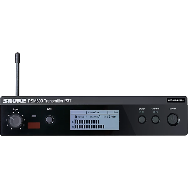 Shure PSM 300 Wireless Personal Monitoring System With SE215-CL Earphones Frequency H20 4 Shure PSM 300 Wireless Personal Monitoring System With SE215-CL Earphones Frequency H20