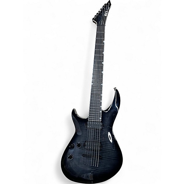 Used ESP LTD H31007B Trans Black Solid Body Electric Guitar