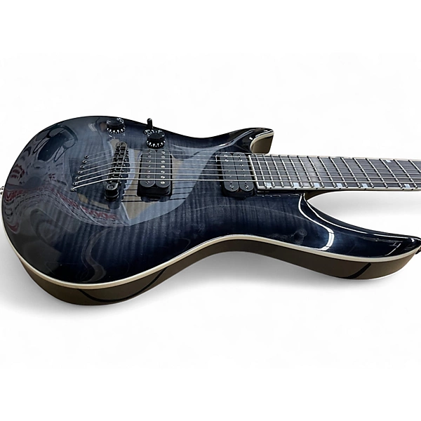 Used ESP LTD H31007B Trans Black Solid Body Electric Guitar 6 Used ESP LTD H31007B Trans Black Solid Body Electric Guitar