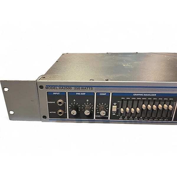 Used Hartke HA2500 Bass Amp Head 4 Used Hartke HA2500 Bass Amp Head
