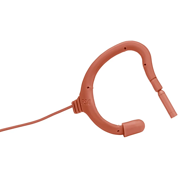 Point Source Audio SERIES9 Omnidirectional Earmount Lavalier with ENDURE 35 mm locking connector hardwired for Sennheiser EW Brown