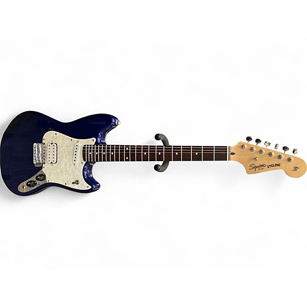 Used 2003 Squier CYCLONE COBALT BLUE Solid Body Electric Guitar