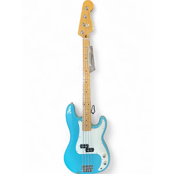 Used Fender Player Precision Bass BLUE Electric Bass Guitar