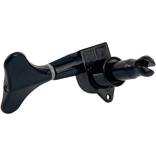 Leo Quan Badass TK-7815 SGT Sealed 4-in-Line Bass Tuning Machines Black 4 Leo Quan Badass TK-7815 SGT Sealed 4-in-Line Bass Tuning Machines Black