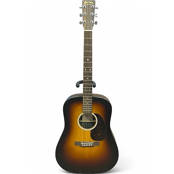 Used Martin D-X2E Macassar Burst Acoustic Electric Guitar